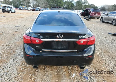 2014 Infiniti Q50 Base from USA, damaged, VIN JN1BV7AR7EM689912